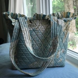 April Cornell-style Quilted Fabric Bag